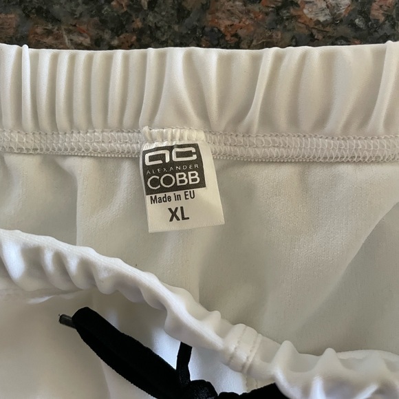 Alexander Cobb white swim size XL - Picture 3 of 5
